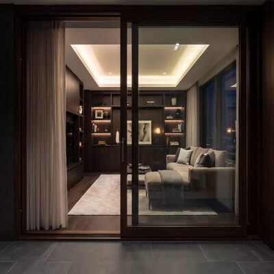 127mm series aluminum lift and slide door