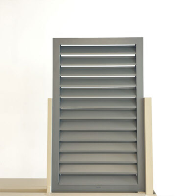 Aluminum alloy fixed louver