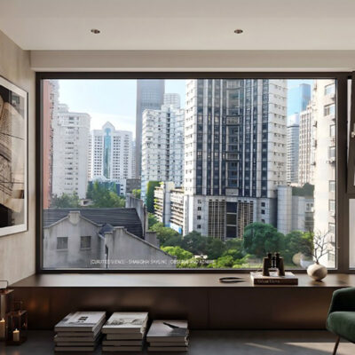 Aluminum alloy fixed window